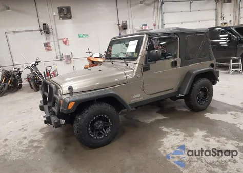 2005 Jeep Wrangler Se z USA, uszkodzony, nr VIN 1J4FA29155P313486